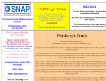 Tablet Screenshot of pittsburghtruth.org